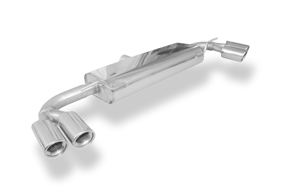 FOX zadnji športni lonec desno/levo - 2x100 Tip 17 desno/levo Audi TT 8J - Turbo