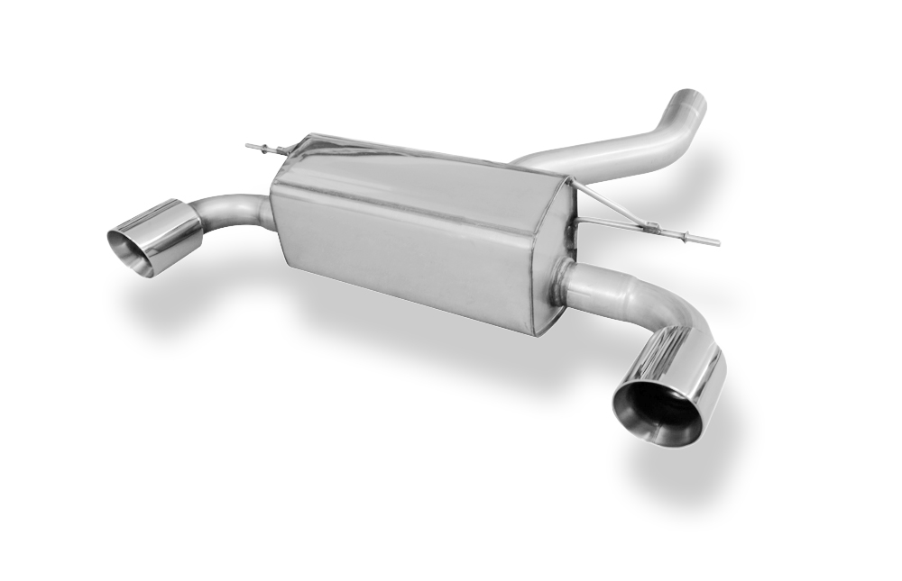 FOX zadnji športni lonec prečni BMW F20/F21 - M135i izhod desno/levo - 1x100 Tip 25 desno/levo