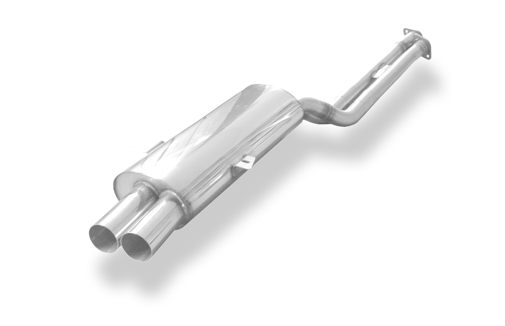 FOX cat-back izpušni sistem BMW E36 M3 kupe in kabrio od kat - 2x76 Tip 10