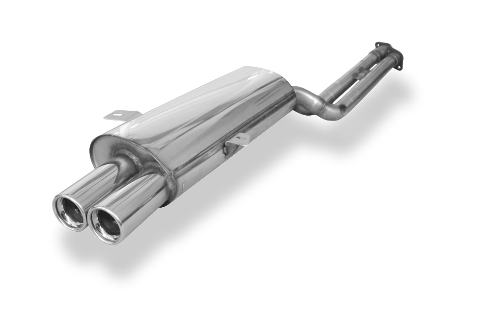 FOX cat-back izpušni sistem BMW E36 M3 kupe in kabrio od kat - 2x76 Tip 13