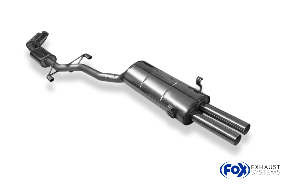 FOX zadnji srednji in srednji izpušni lonec BMW E23 728i - 2x63 Tip 14