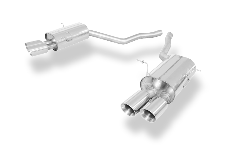 FOX zadnji športni lonec BMW E31 850i desno/levo - 2x90 Tip 25 desno/levo