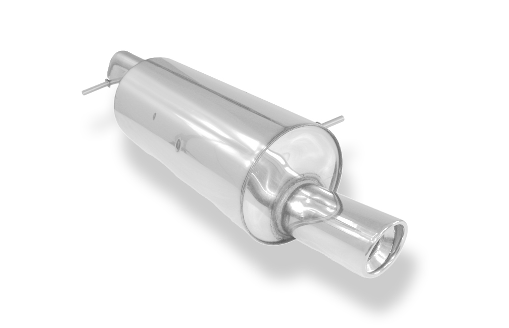 FOX zadnji športni lonec Citroen C2/ C3 - 1x90 Tip 17