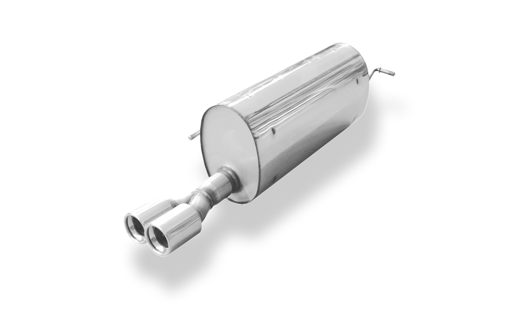 FOX zadnji športni lonec Citroen C4 kupe - 2x80 Tip 13