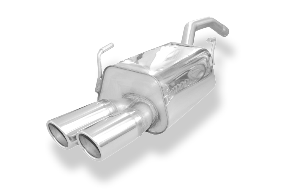 FOX zadnji športni lonec Citroen C8/ Peugeot 807 - 2x80 Tip 16