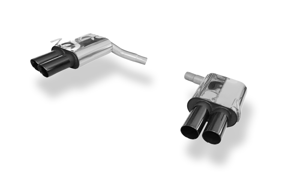 FOX zadnji športni lonec Ford Explorer Tip WUJ desno/levo - 2x90 Tip 25 desno/levo črno emajliran