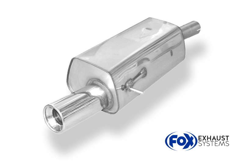 FOX zadnji športni lonec Ford Fiesta VI ST150 - 1x90 Tip 13