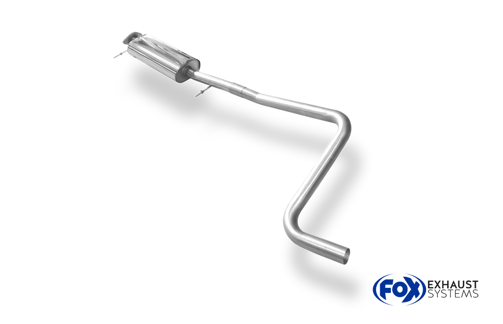 FOX srednji izpušni lonec Ford Fiesta VII/ Fiesta VII Sport bencin