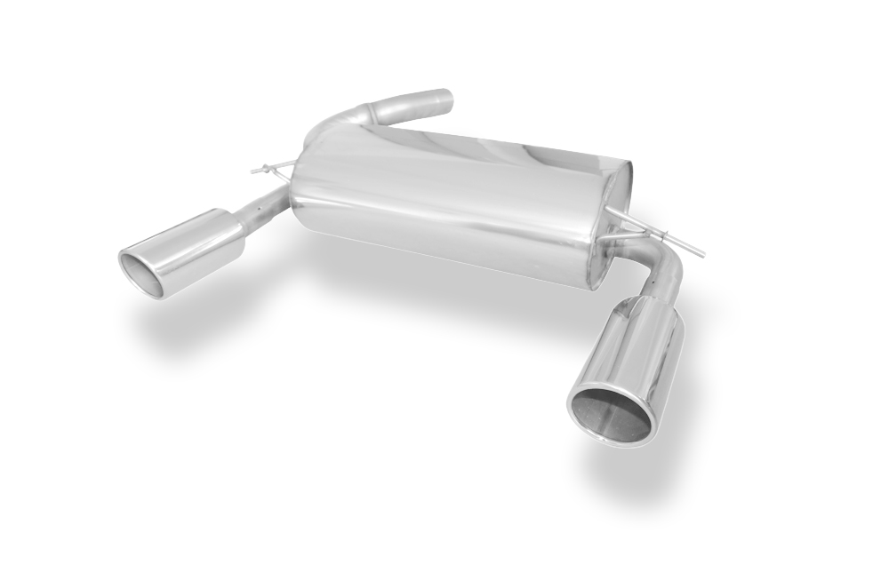 FOX zadnji športni lonec Ford Kuga II - 4x4 izhod desno/levo - 1x100 Tip 17 desno/levo