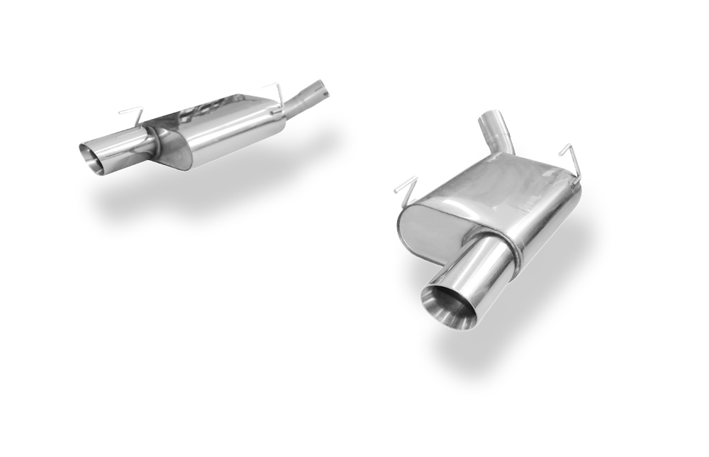 FOX zadnji športni lonec Ford Mustang GT kupe desno/levo - 1x100 Tip 25 desno/levo
