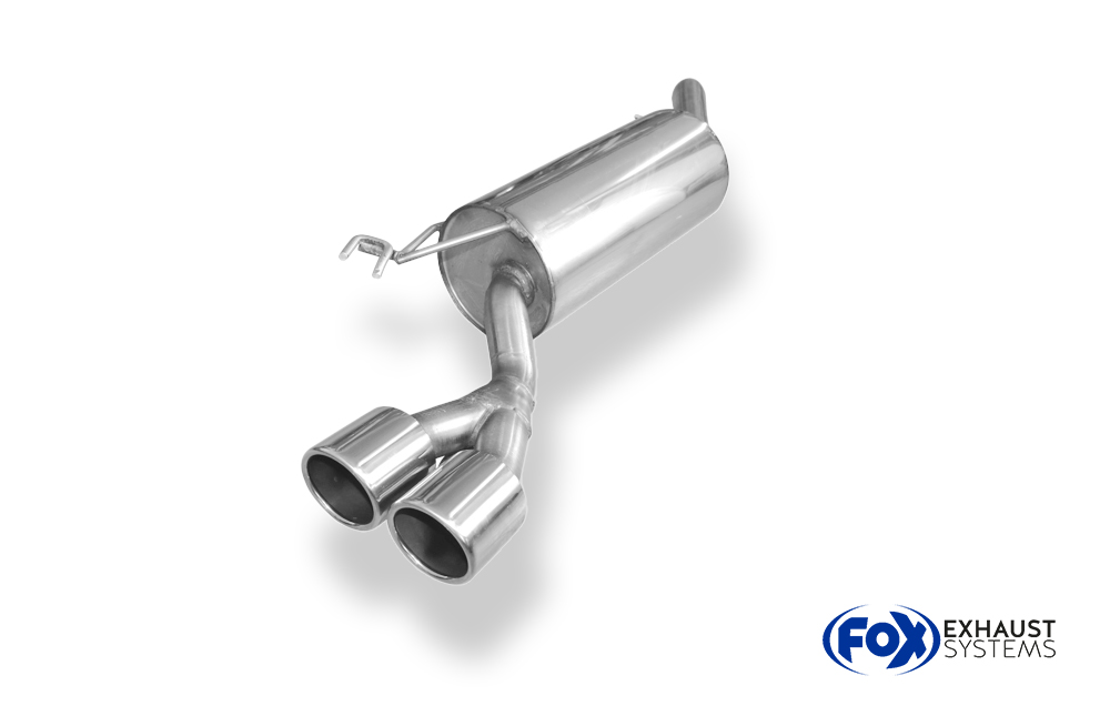 FOX zadnji športni lonec Fiat Bravo 198 - Diesel - 2x90 Tip 16