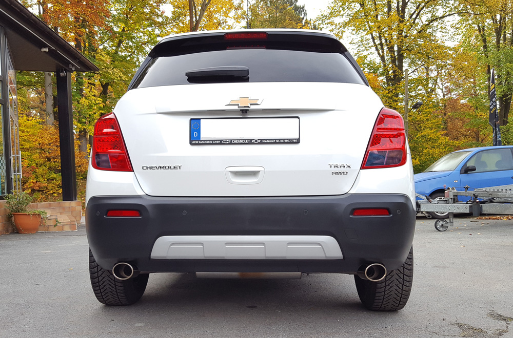 FOX zadnji športni lonec Chevrolet Trax 4x4 desno/levo - 115x85 Tip 38 desno/levo