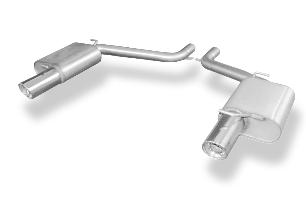 FOX zadnji športni lonec Chrysler 300C 3,5l desno/levo - 1x90 Tip 17 desno/levo