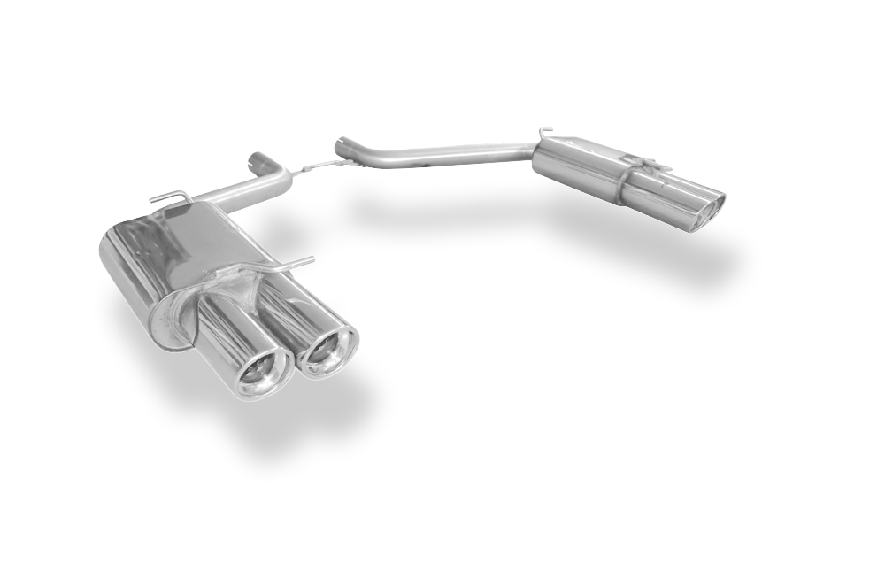 FOX zadnji športni lonec Chrysler 300C 3,5l desno/levo dvojna cev - 2x100 Tip 17 desno/levo