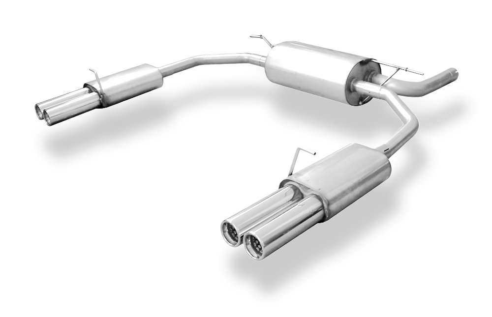 FOX zadnji športni lonec Chrysler 300M desno/levo - 2x70 Tip 13 desno/levo