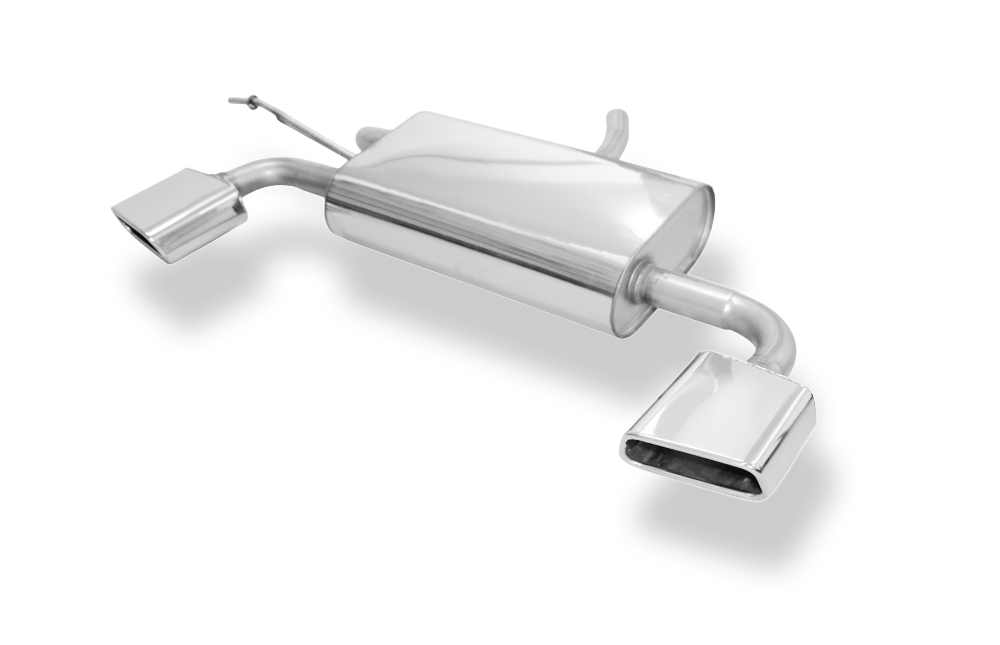 FOX zadnji športni lonec Dacia Duster 4x4 prečni izhod desno/levo - 145x65 Tip 59 desno/levo