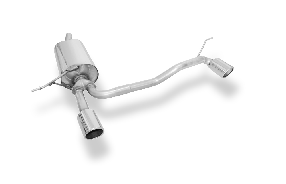 FOX zadnji športni lonec Dacia Duster 4x2 - po faceliftu izhod desno/levo - 1x90 Tip 16 desno/levo