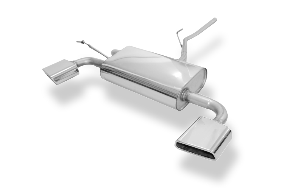 FOX zadnji športni lonec Dacia Duster 4x4 po faceliftu prečni izhod desno/levo - 145x65 Tip 59 desno/levo