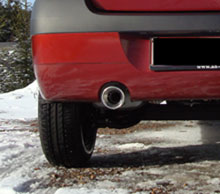 FOX nastavek Dacia Logan limuzina bencin na originalni ESD - 1x90 Tip 13