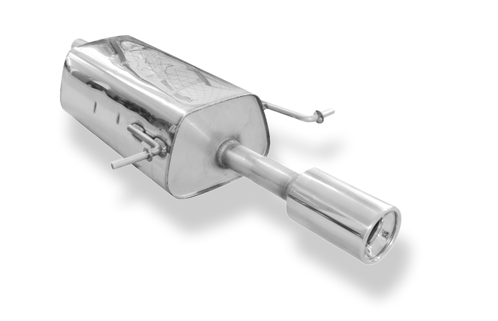 FOX zadnji športni lonec Dacia Logan limuzina bencin enostranski - 1x90 Tip 13