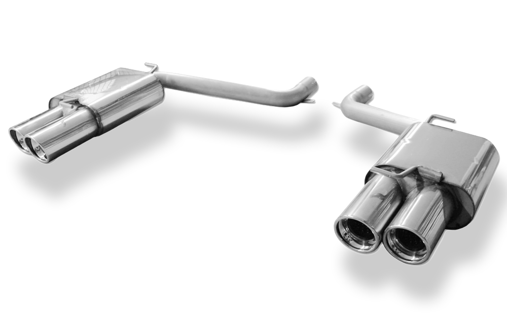 FOX zadnji športni lonec Dodge Challenger desno/levo - 2x100 Tip 17 desno/levo