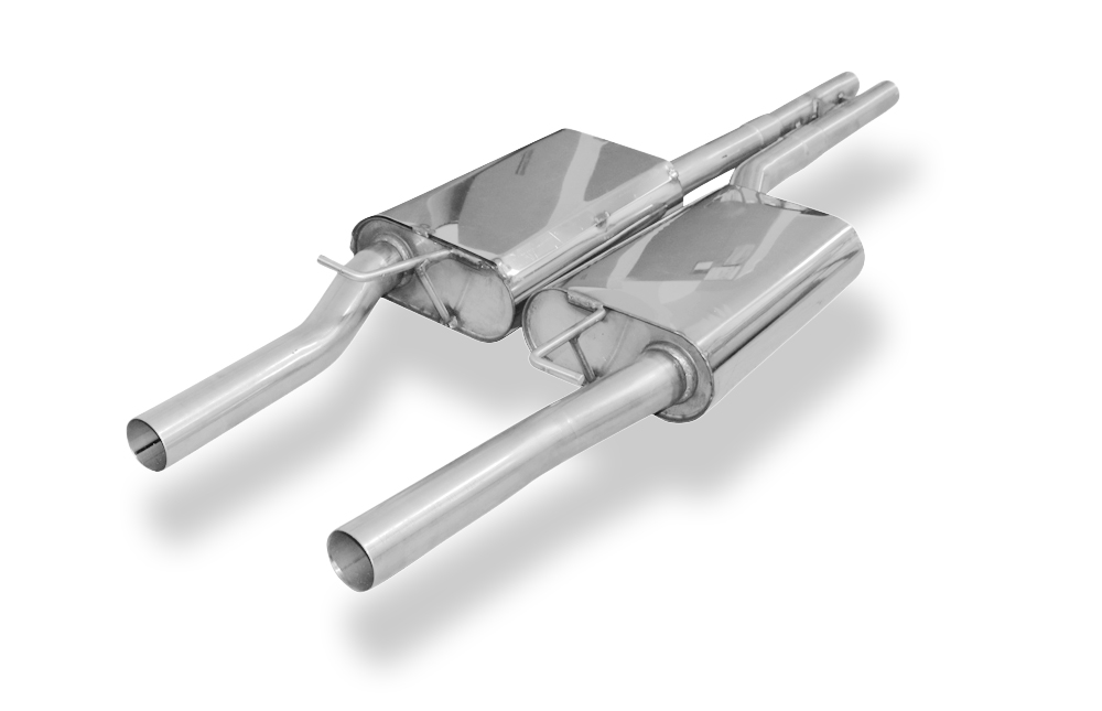 FOX srednji izpušni lonec Dodge Challenger desno/levo