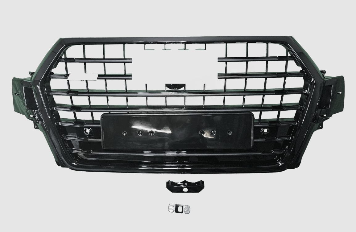 Maska z znakom SQ7 Look Audi Q7 4M 2016 – 2019 črna