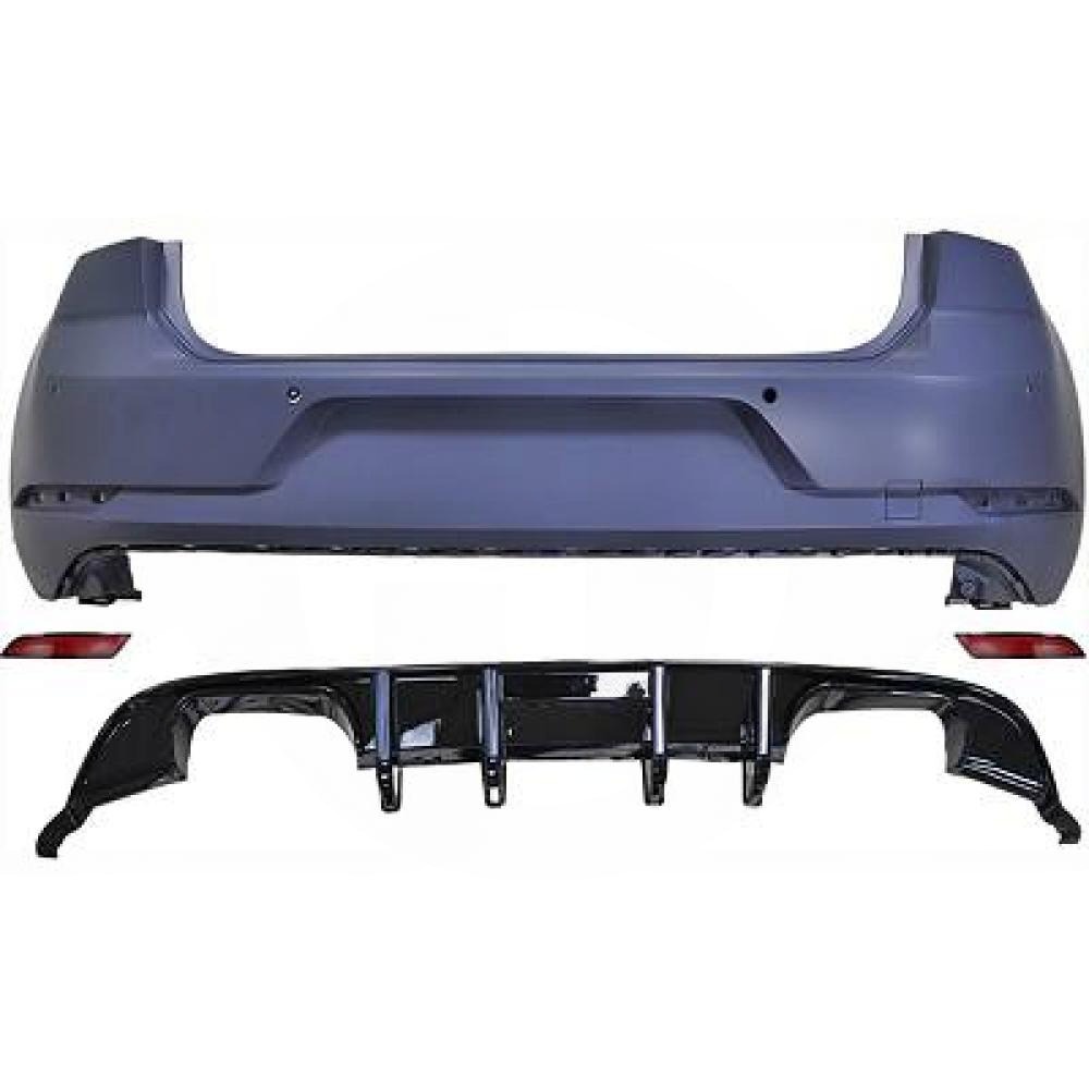 Zadnji odbijač VW Golf 7.5 R izgled