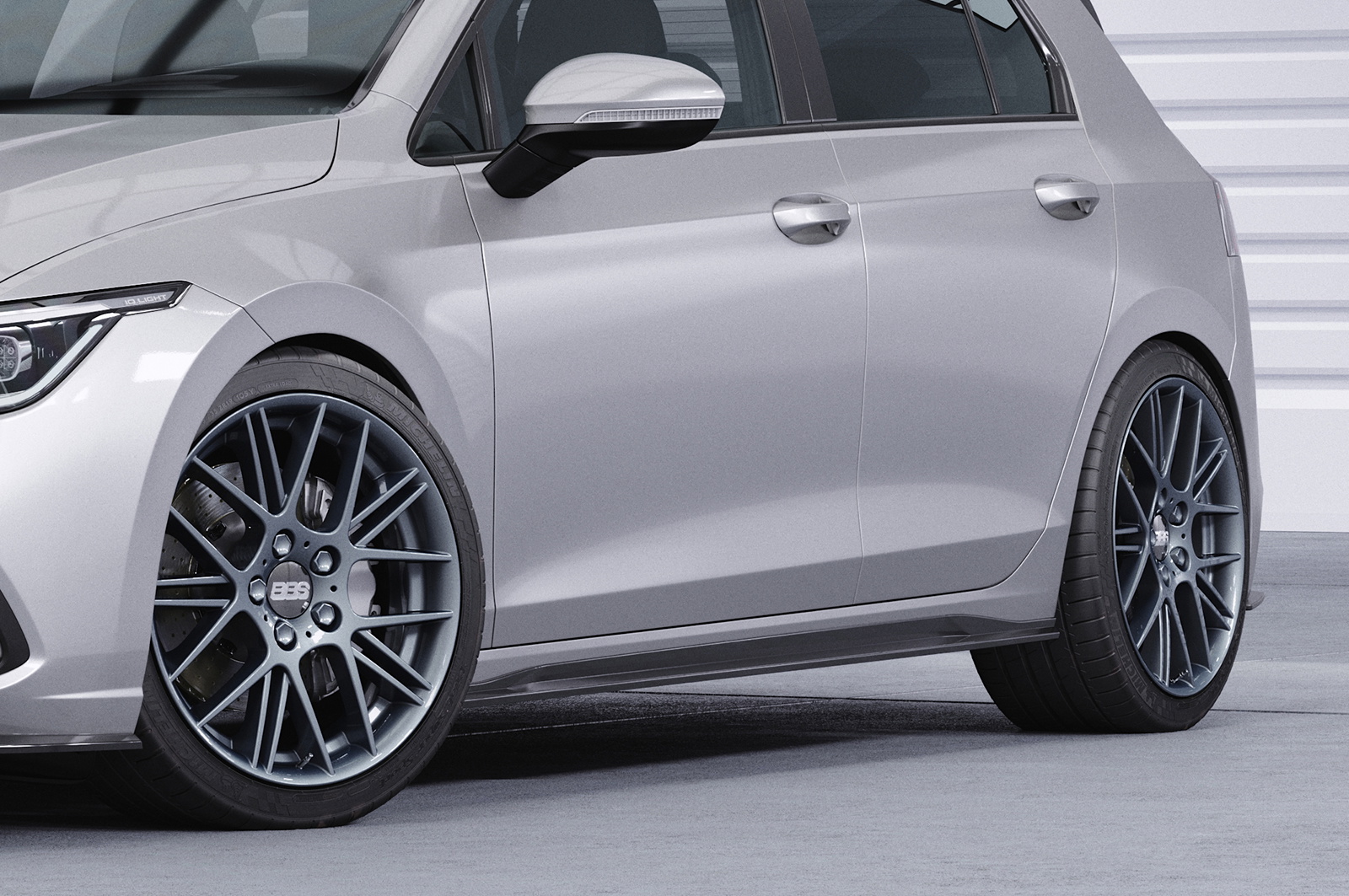 CSR podaljšek pragov VW Golf 8 19- SS467 črna sijaj