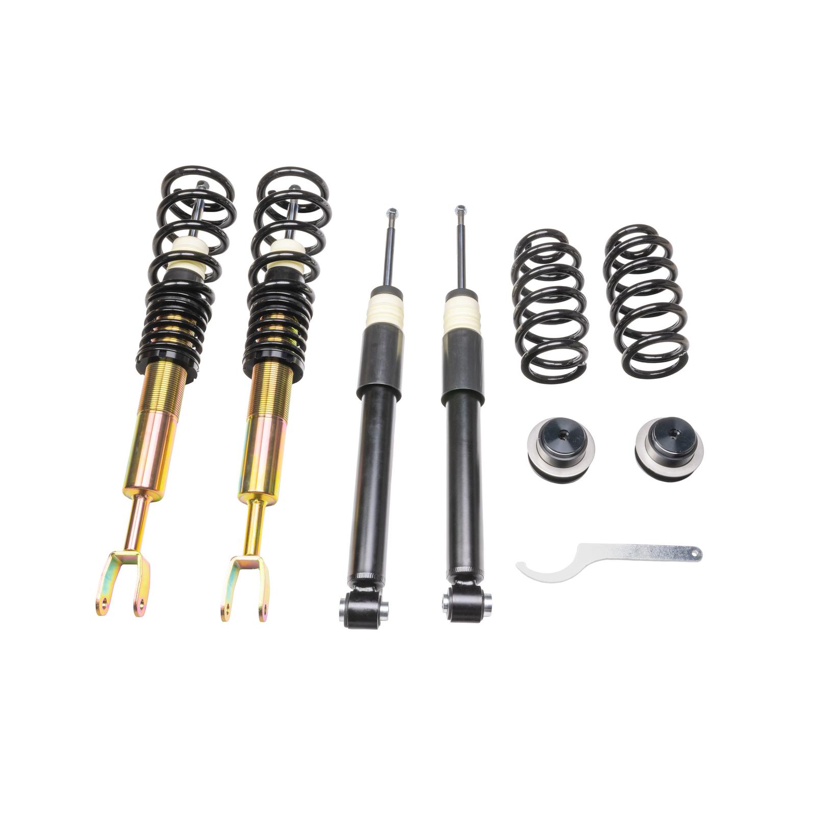 DTSLine nastavljivo vzmetenje SX pocinkano jeklo - AUDI A4 (8E) 8E2, B6