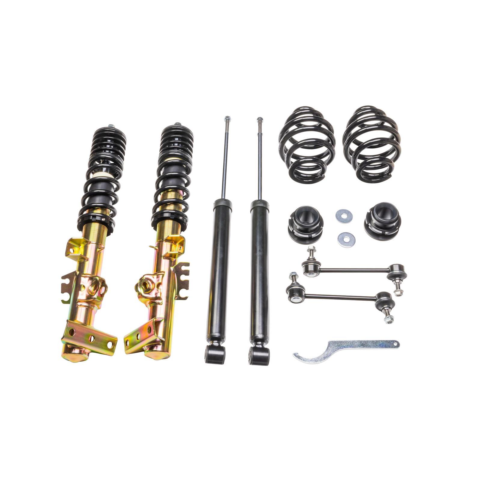 DTSLine nastavljivo vzmetenje SX pocinkano jeklo - BMW 3 Coupe (E36) 3B, 3/B, M3B, M3/B