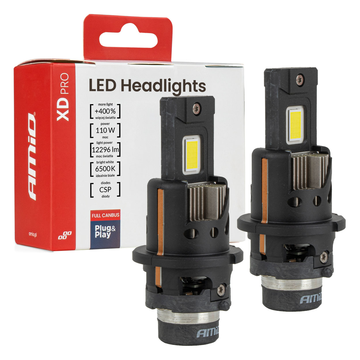 LED XD series AMiO PRO D2S / D2R FULL CANBUS