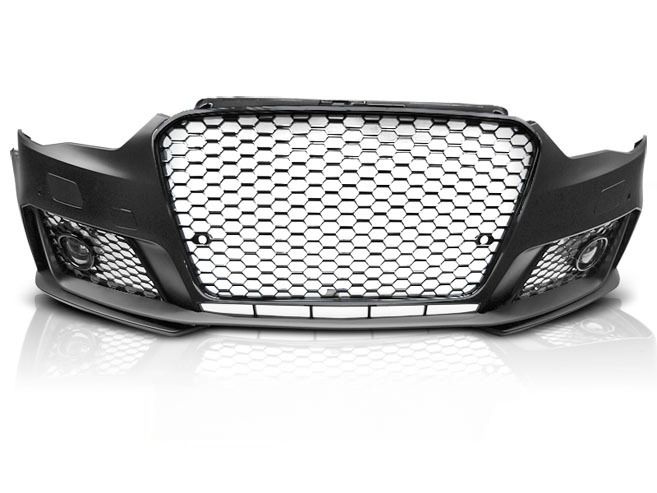 Sprednji odbijač Audi A3 8V 12-16 RS3 izgled črni z PDC