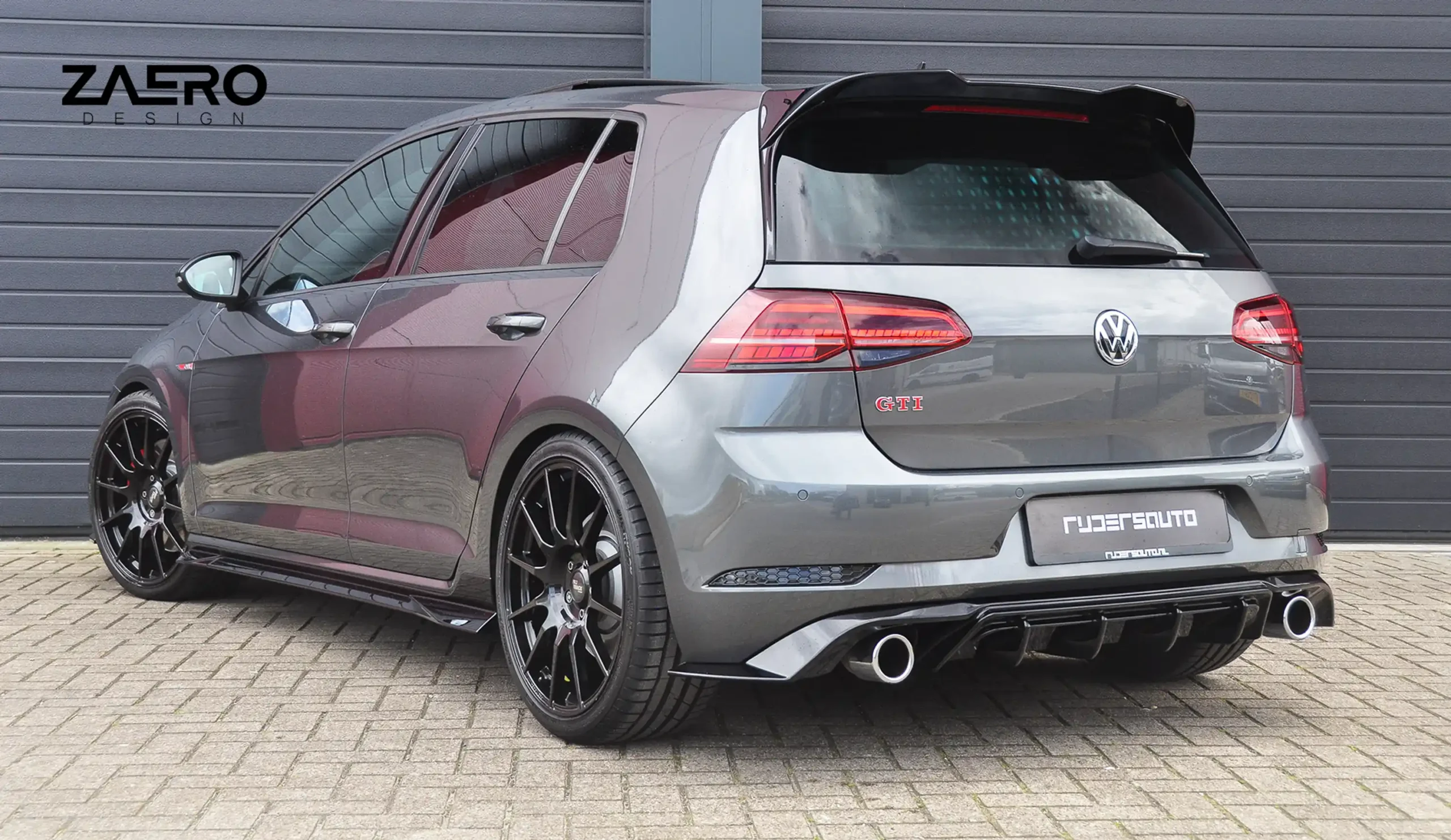 ZAERO spoiler Volkswagen Golf GTI / GTD / R / R-Line Mk7 / Mk7 Facelift