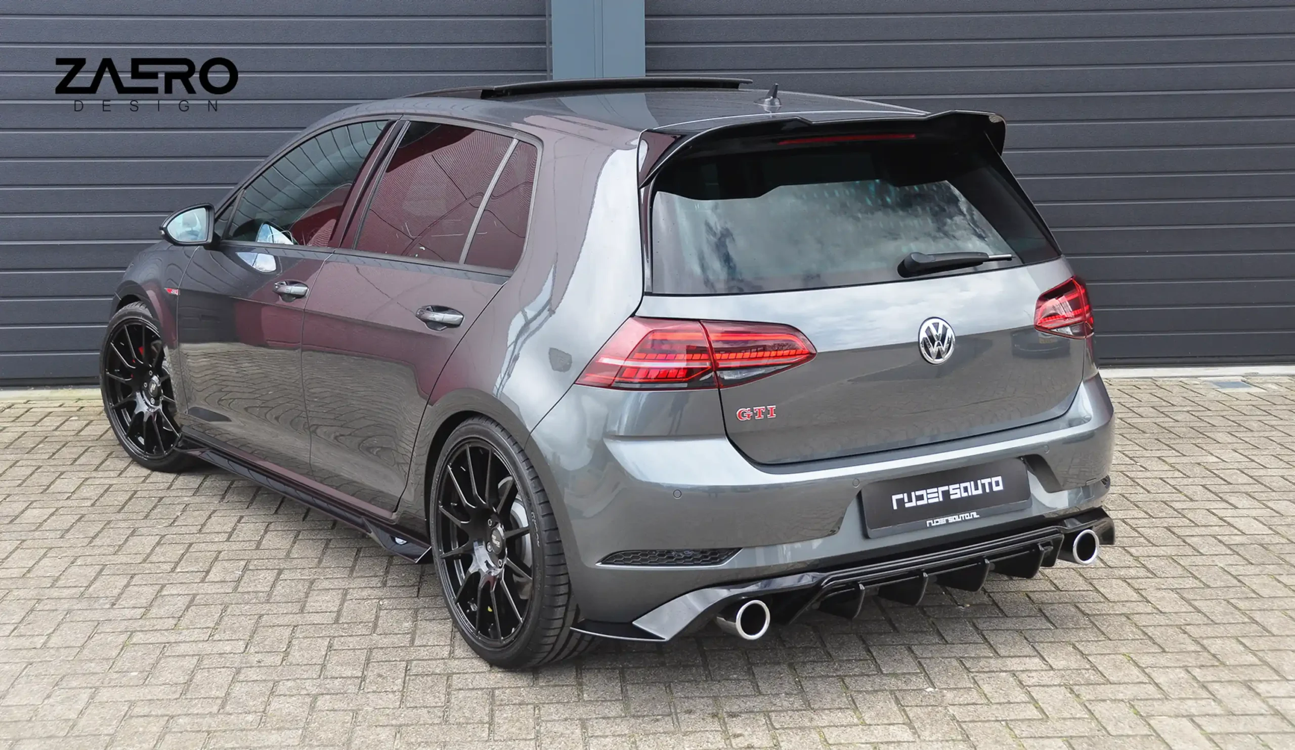 ZAERO difuzor Volkswagen Golf 7 GTI Facelift (2017 - 2020)